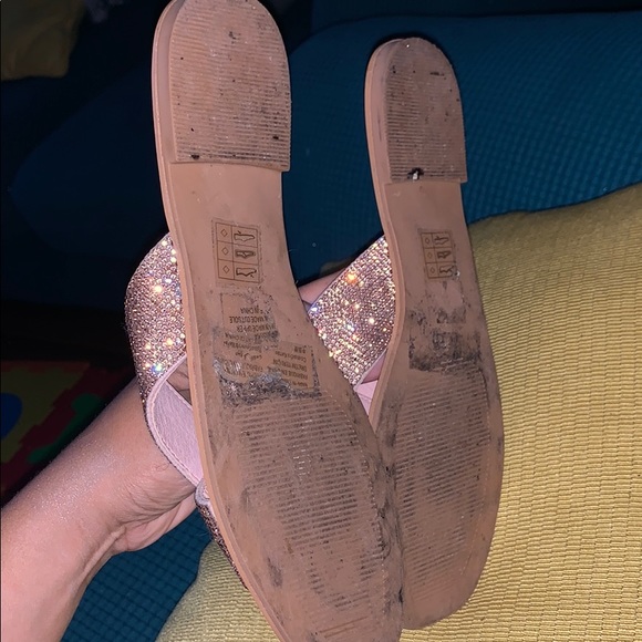 Rhinstones guess sandals rosegold - Picture 4 of 4